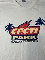 RARE Travis Scott Cacti Park Palm Beach T Shirt Size XL Utopia Astroworld Merch