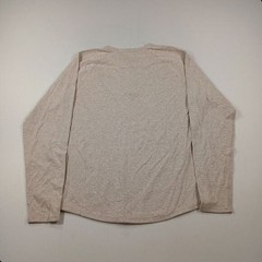 Buffalo David Bitton Henley Shirt Mens XL Milk Tan Kariver Long-Sleeve NEW