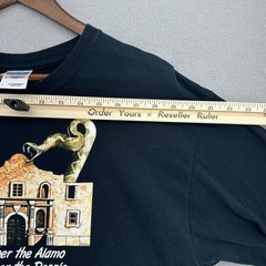 2009 Alamo San Antonio Tea Party Black T-Shirt L Y2K Don’t Tread On Us Y2K 2000s