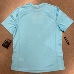 Nike Men Dri-FIT Miller Mesh Top Tee Shirt Polyester AT3951-496 Blue NWT Size L