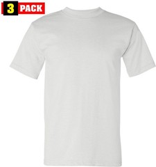 US Army Solid Color T-Shirts Made in USA 100% Cotton Heavyweight Shirts 3 Pack