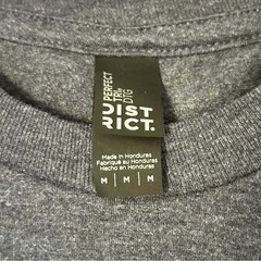 District Perfect Tri Men’s M Gray Short Sleeve Crew Neck Graphic Tee “Old Wood”