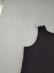 Basic Editions Tank Top Shirt Mens XL Black Sleeveless 100% Cotton Casual