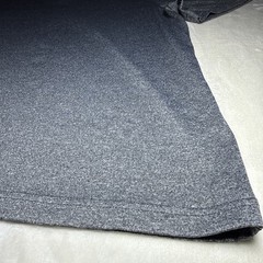 Perry Ellis Shirt Mens XL Gray Short Sleeve V Neck