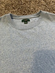 J.Crew Oarsman 1994 Men’s Medium Marled Sky Blue Jersey Crewneck T-Shirt