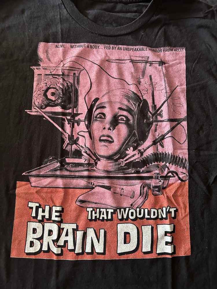 The Brain That Wouldn’t Die Shirt Misfits EC Comics Slayer PUNK Metal Ed Wood
