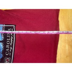 Vintage South Carolina Gamecocks Shirt Happy Place Red College University Tee L