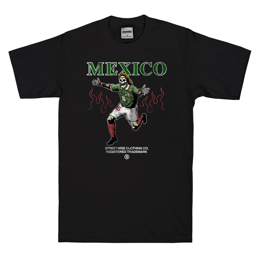 Streetwise Matador T-Shirt – Black Short Sleeve Men’s Tee Mexico