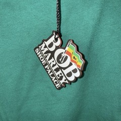 Bob Marley Shirt Mens Large L Green Shoe Palace Embroidered New With Tags