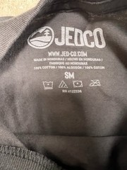 JEEP T-Shirt JEDCO Brand Men’s Small-100% Cotton Gray and Graphic Print