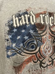 Vintage Men’s 1990’s Hard Rock Cafe HOLLYWOOD Gray Shirt Size Large