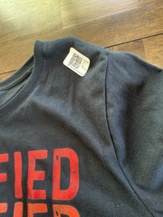 Tariffied Anti-Trump T-Shirt Multi-Color Lizzo Women’s 2X Scoop Neck Tee Black