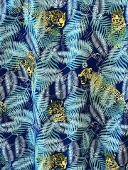 Chubbies Mens Weekend Casual Shirt Safari Cheetah Size Medium- EXCELLENT
