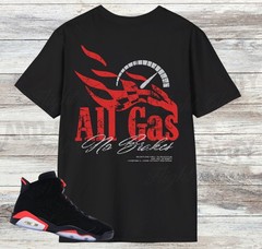 Jordan 6 Infrared Salesman Sneaker Match Shirt, Reverse Black Infrared