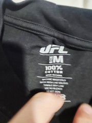 UFC Hasbulla Magomedov Graphic T Shirt Black Mens Medium M 100% Cotton