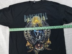BABYMETAL “Conviction” Rock On The Range 2018 Tour Black XL Shirt Kawaii Metal