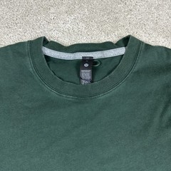 Lululemon Shirt Mens Medium Green Short Sleeve Crewneck Cotton Modal Tee Casual