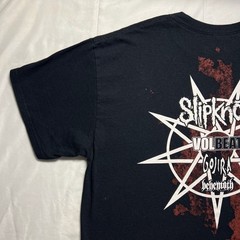 Slipknot Knotfest Roadshow 2019 Tour T Shirt Large Black Gojira Volbeat Behemoth