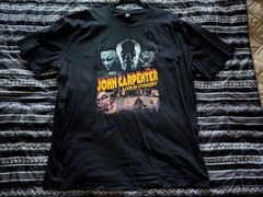 John Carpenter Live in Concert Los Angeles Halloween The Thing OBEY XXL Shirt