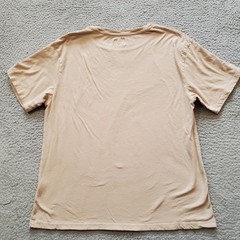 David Bowie Shirt Mens Small Tan Pink Pop Rock Band Music Concert Lets Dance