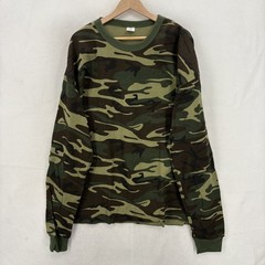 Rothco Shirt Mens 4XL Green Camo Thermal Long Sleeve Crew Neck Military Rugged