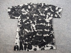 Tiger Shirt Mens Large Black Tie Dye Graphic Big Cat Wildlife Short Sleeve