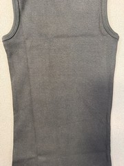 EKKOVISION Lot of 3, Men’s Ribbed Tank Top Beaters – 1 Black, 2 Gray, Size L