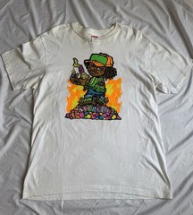 SS19 SUPREME MOLOTOV KID T-SHIRT WHITE SIZE LARGE