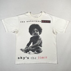 Vintage Notorious BIG Biggie Shirt Mens Medium White Rap Tee Brooklyn Mint Album