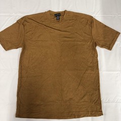 Stacy Adams Shirt Mens 2XL Brown Rayon Blend Short Sleeve Crewneck Tee Casual