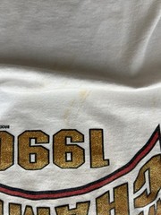 Vintage 1990 Cincinnati Reds Western Division Champs T-Shirt XL USA