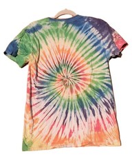 Spiral Tie Dye T-shirt top Men’s/Women’s Non Fade Handmade NEW Med 38-40