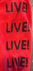 Mens 2018 Aubrey & the Three Migos Drake Tour Long Sleeve Shirt Size Large red