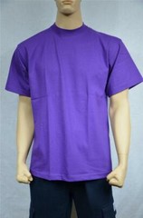 6 NEW SHAKA WEAR SUPER MAX HEAVY WEIGHT T-SHIRTS PURPLE TEE PLAIN S-5XLT