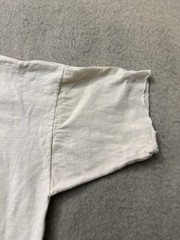 Vintage 30s 40s Paneled White Blank Tee Jersey All 100% Cotton 20.5x27x28 Rare