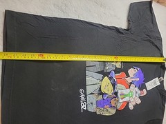 Gorillaz Band Rare Music T-Shirt Sz Medium Spray Paint Hot Topic