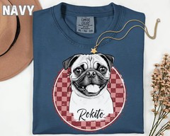 Personalized Vintage Comfort Tee Custom Design Retro Style Shirt