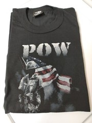 Rothco Shirt POW MIA Shirt Tee ARMY NAVY MARINES Unites States Veterans XL