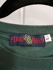 2000s Platinum FUBU Fat Albert Gold Embroidered T-Shirt Large