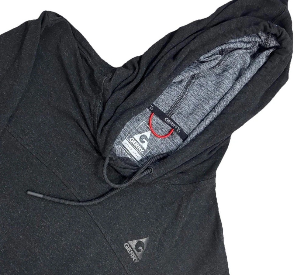 Gerry Men’s L Performance Hoodie Performance Stretch Fabric Lightweight