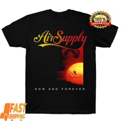 Air Supply Now And Forever Black Men Unisex S-5XL Shirt
