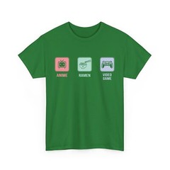 Anime Graphic T-Shirt | Otaku Manga Style | Anime Ramen Video games Shirt