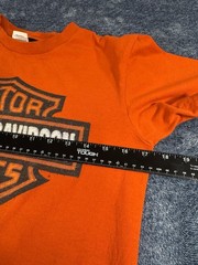 Harley Davidson Shirt Men’s Small Orange Salt Lake City Utah Snowboarding 2021