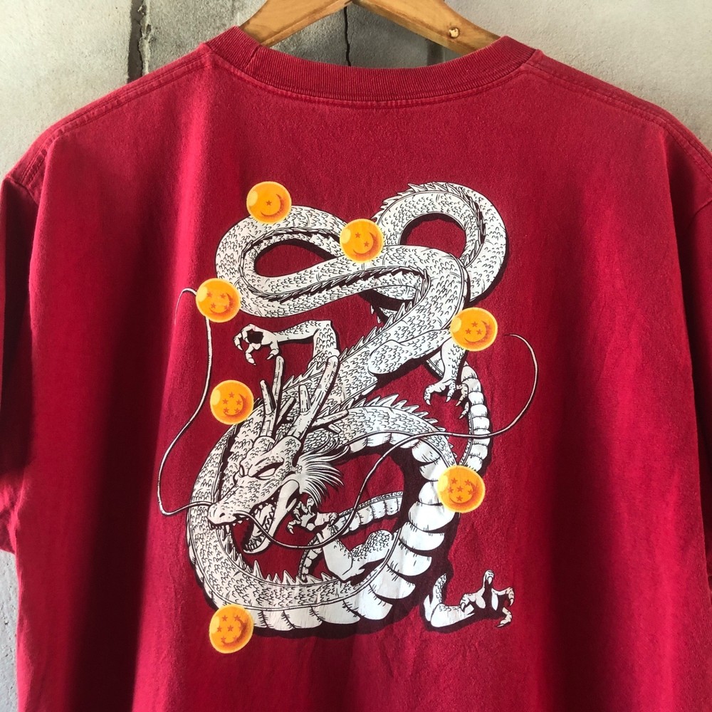 PRIMITIVE / DRAGONBALL Z Men’s RED Short Sleeve T-Shirt Size L- LARGE