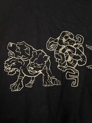Loot Crate Harry Potter Shirt Medium Blue Sorcerer Stone Challenges Long Sleeve