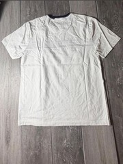 Tommy Hilfiger vintage Striped Logo Ringer T-Shirt White Size XL