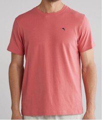 Tommy Bahama Short Sleeve Crew Neck Top, Rose STP, Large