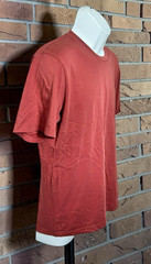 Uniqlo Crew Neck Short Sleeve T-Shirt Men’s Size M Red 100% Supima Cotton