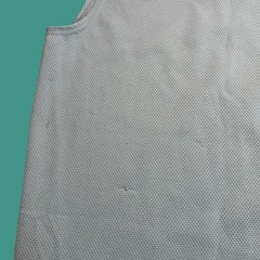 Nike Basketball Jersey Small Mens Gray Black Mesh Sleeveless Athletic Tank Top