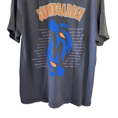 Vintage 90s Soundgarden Jesus Christ Pose Band Black RARE T-Shirt REPRINT Sz XL